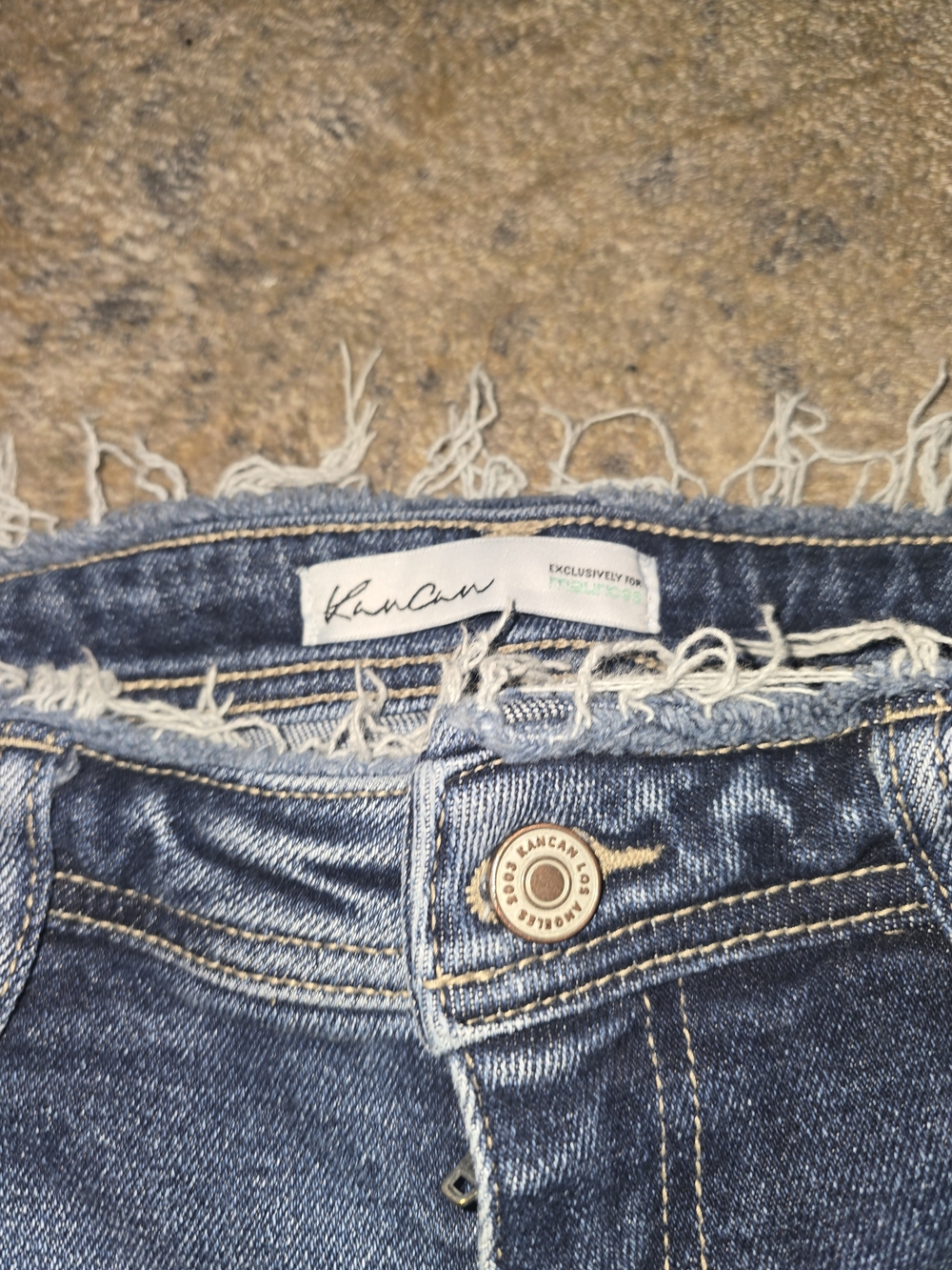 Distressed Blue Women's Jeans